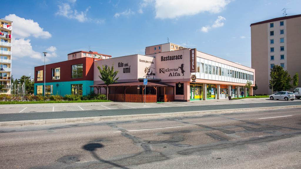 Hotel Alfa Třebíč Eksteriør bilde